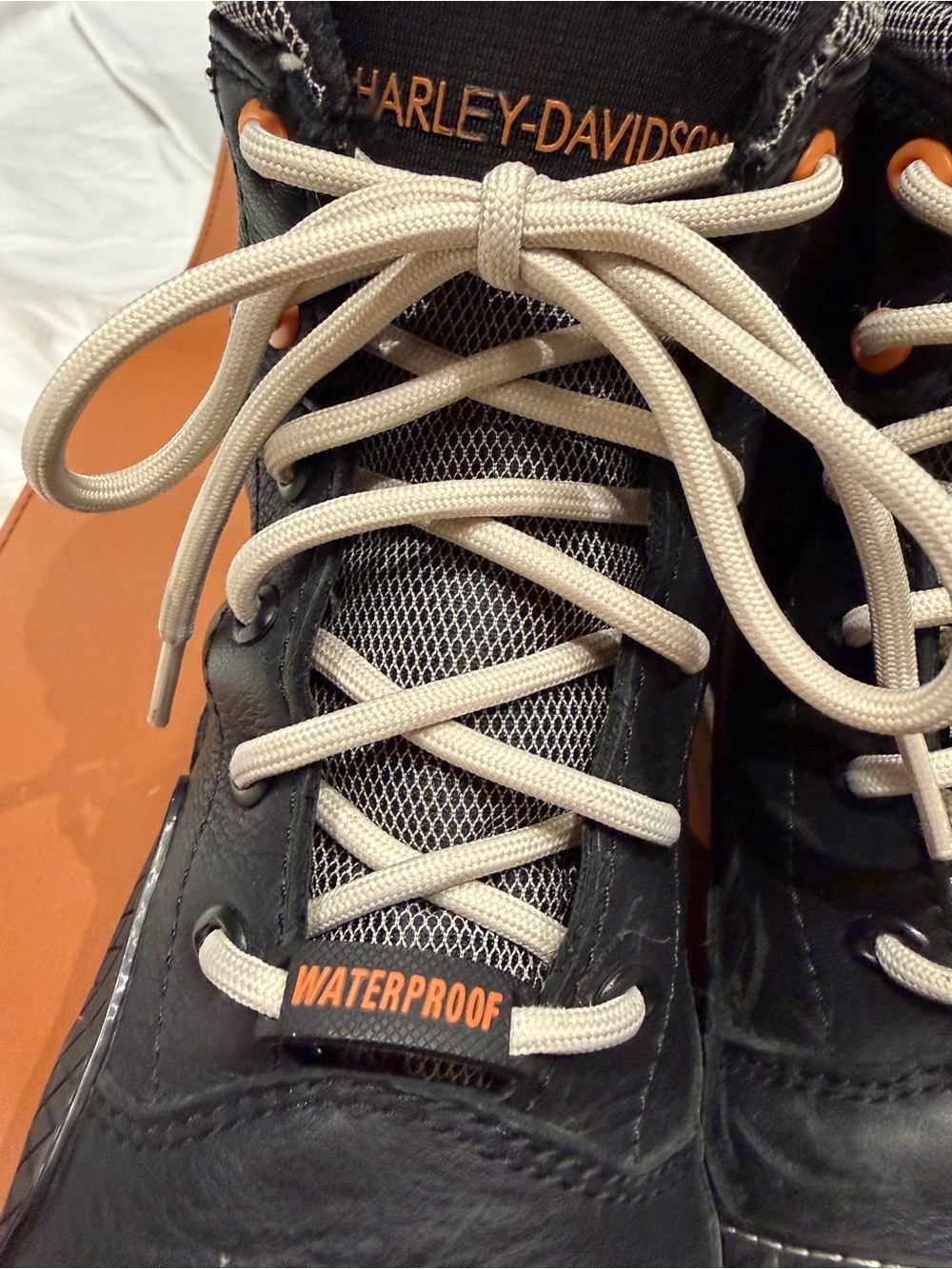 Harley-Davidson Holtman Waterproof Motorcycle Boots Women’s Size 6.5 - Picture 7 of 9